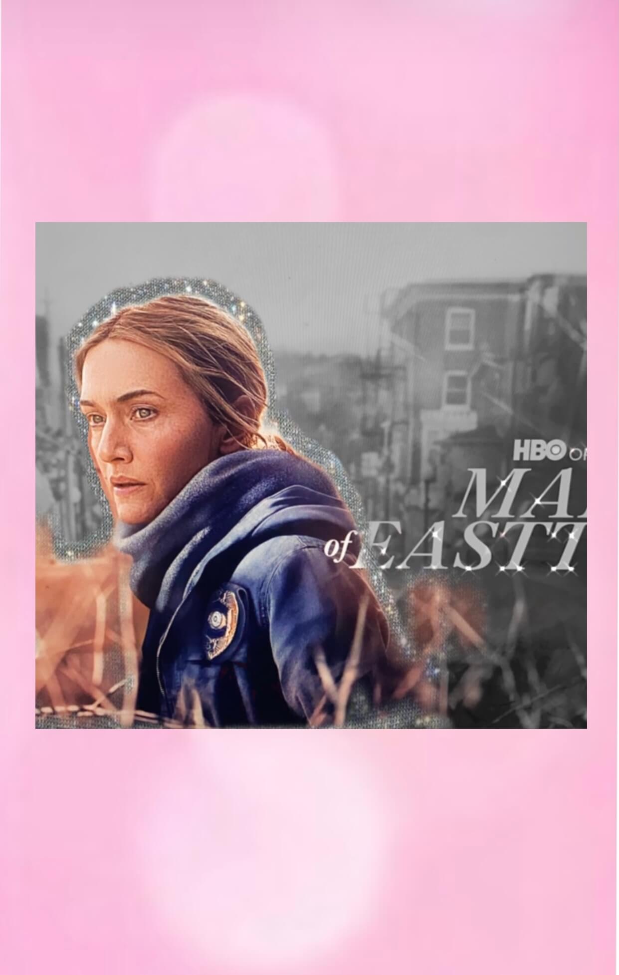Close Up of Kate Winslet in Mare of Easttown Poster