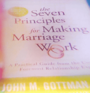Image of the seven principles for making marriage work book by John m. gottman 