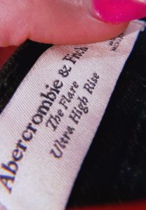 Image of The Tag For Abercrombie Flare Ultra High Rise Jeans 