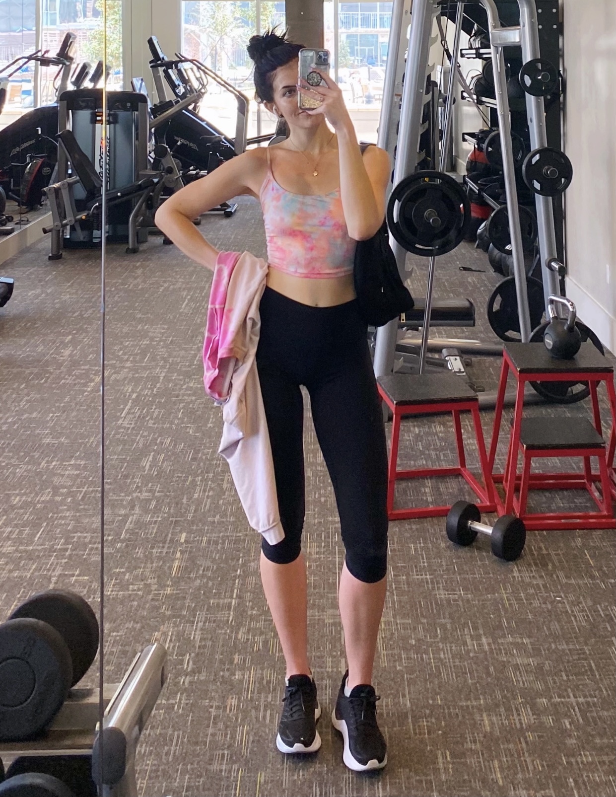 Image of Maddie standing in a gym