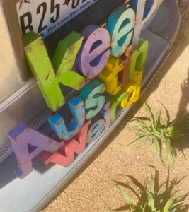Image of A sign that says Keep Austin Wierd