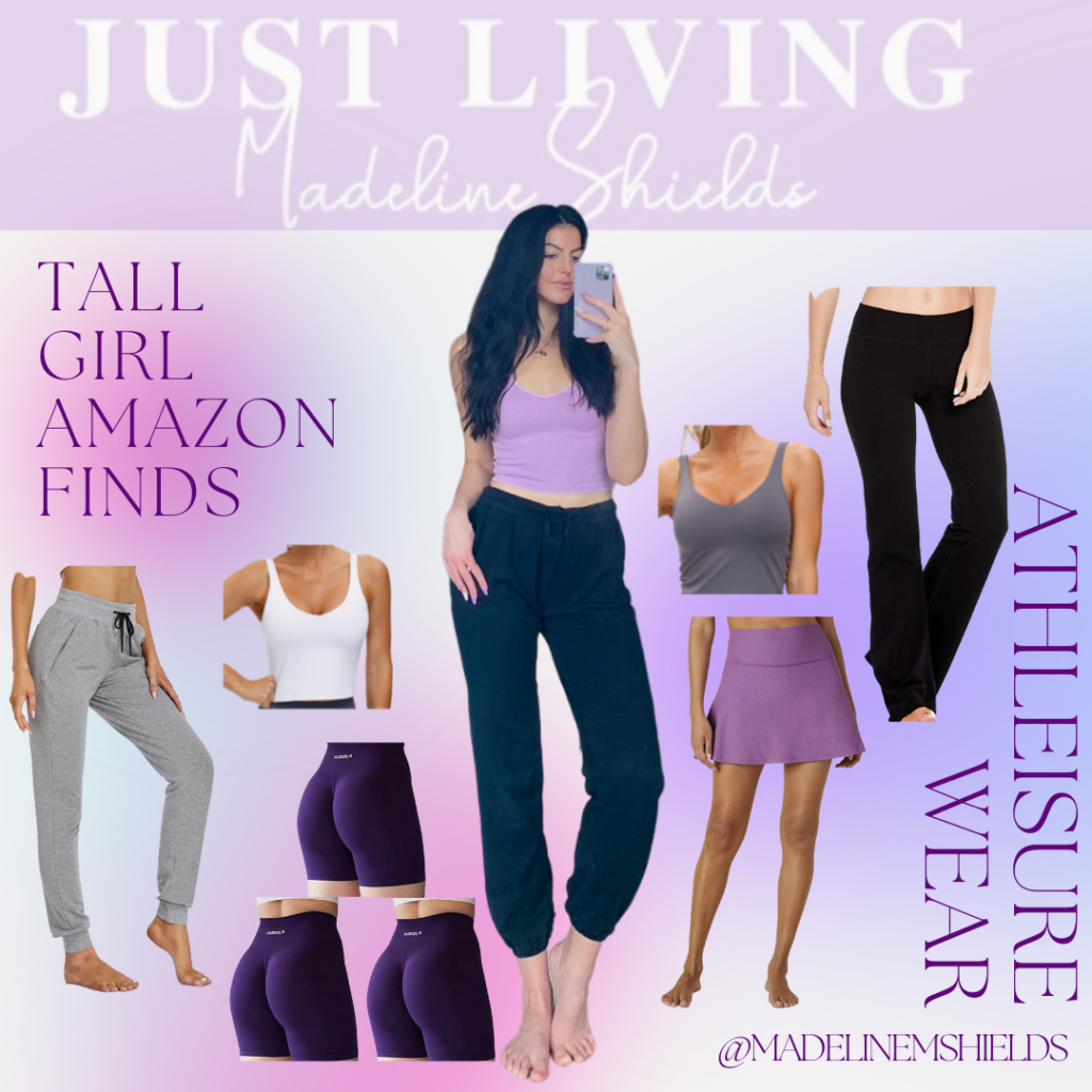Amazon’s Tall Girl Friendly (Six Feet and Over) Athleisure Wear Brands